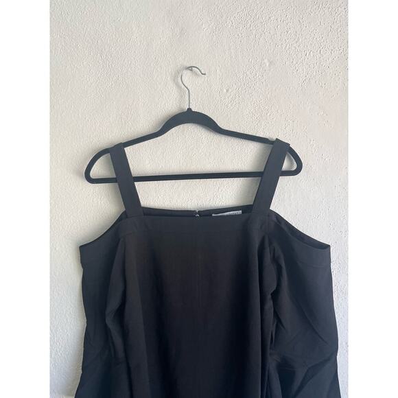 After Market Woman Black Daniel Off The Shoulder Dress, Size Large - Picture 4 of 7